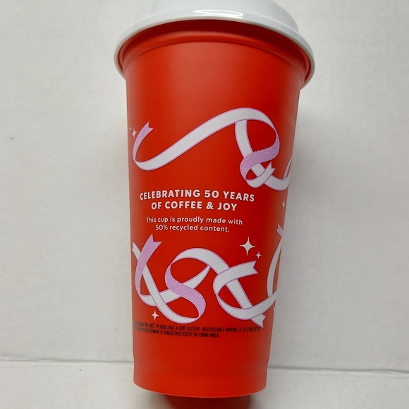 Starbucks Cup 50 Year Holiday 2021 Limited Edition - Picture 2 of 7